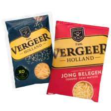 Vergeer geraspte kaas